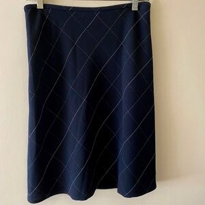 Anne Klein bias cut skirt